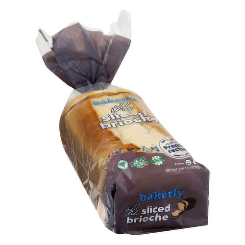 Bakerly Brioche, The Sliced