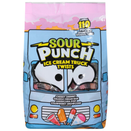 Sour Punch Twists, Ice Cream Truck