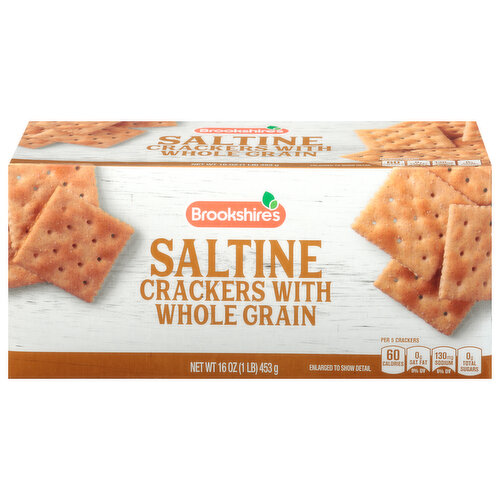 Brookshire's Saltine Crackers With Whole Grain