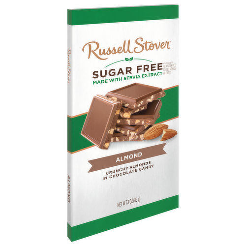 Russell Stover Chocolate Candy, Sugar Free, Almond - FRESH by Brookshire's