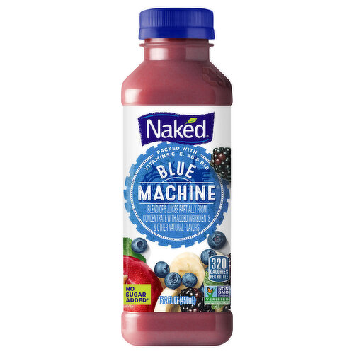 Naked 100% Juice, Blue Machine