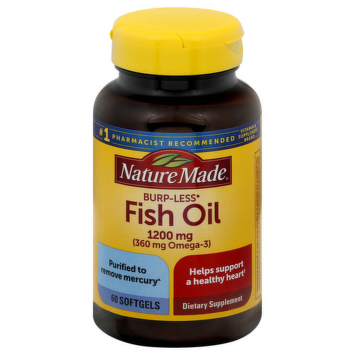 Fish Oil, 1,200 mg, 320 Rapid Release Softgels