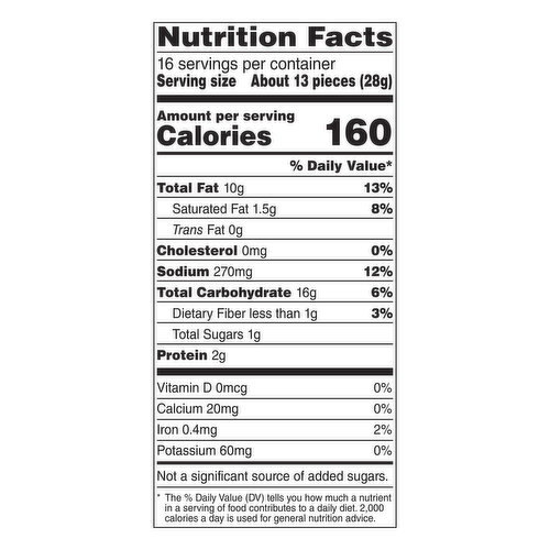 Cheetos Puffs Nutrition Facts - Eat This Much