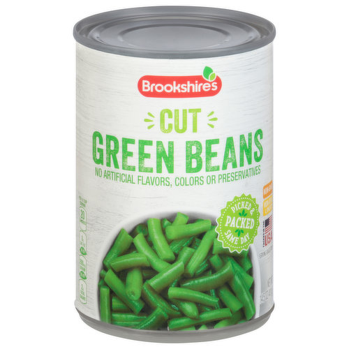 Brookshire's Green Beans, Cut