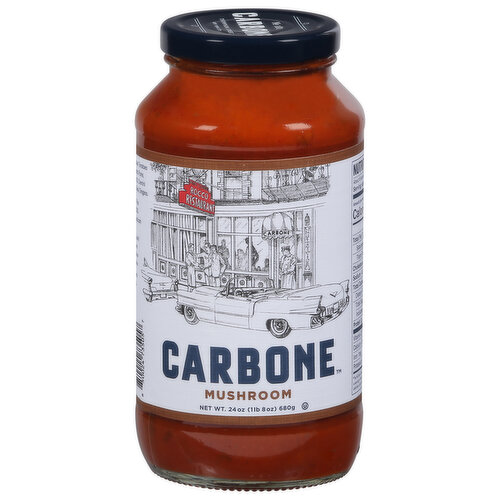 Carbone Sauce, Mushroom