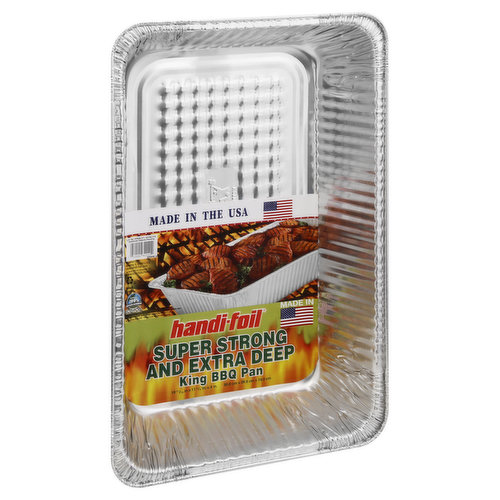 Handi Foil Pan, King BBQ, Super Strong and Extra Deep