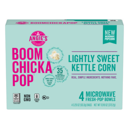 Boomchickapop Kettle Corn, Lightly Sweet