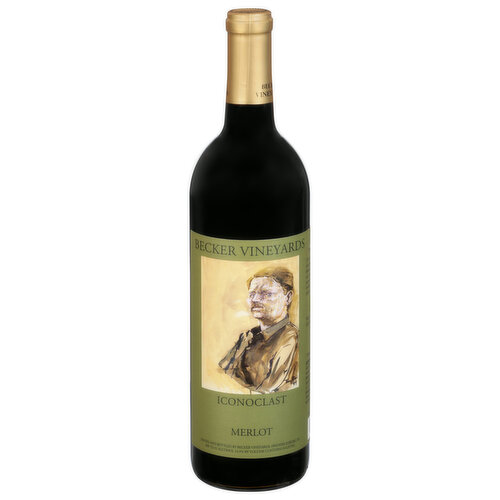 Becker Vineyards Merlot, Iconoclast