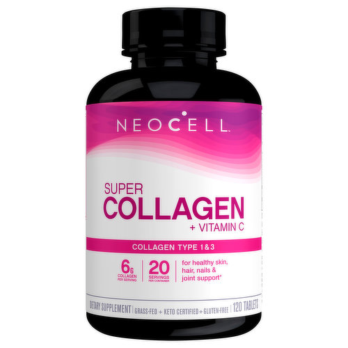 Neocell Super Collagen + Vitamin C, Tablets