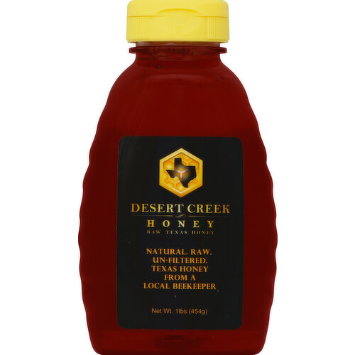 Desert Creek Honey Honey, Raw, Texas