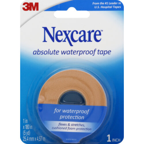 Nexcare Pain-Free Removal Tape, Strong Hold, Sensitive Skin, 1 Inch