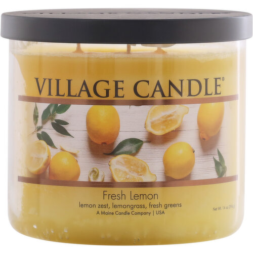 Village Candle Candle, Fresh Lemon