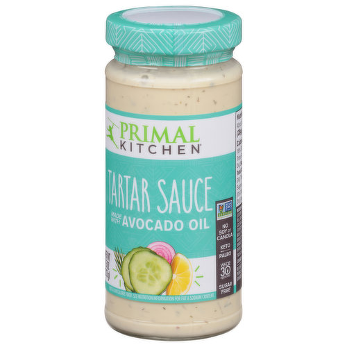 Primal Kitchen Tartar Sauce - 7.5 oz