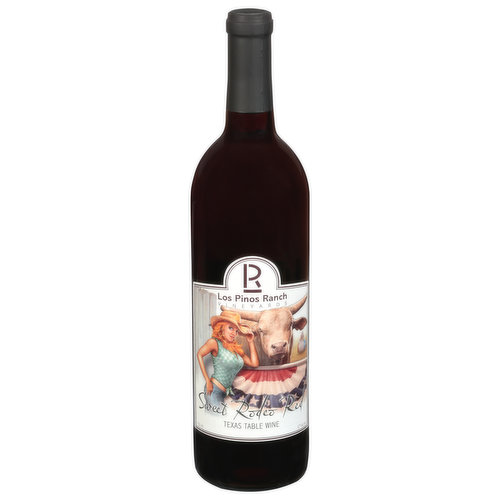Los Pinos Ranch Table Wine, Texas, Sweet Rodeo Red