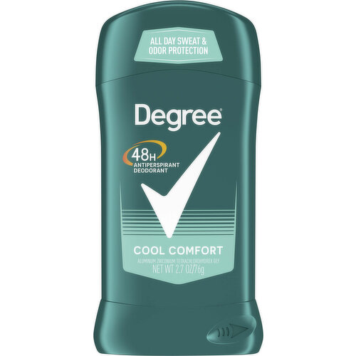 Degree Antiperspirant Deodorant, 48H, Cool Comfort