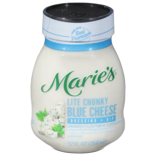Made with real premium ingredients. Contains 60% less fat and 50% fewer calories compared to the leading brand. Open for inspiration. Dip. Bite. Lite? Nice.