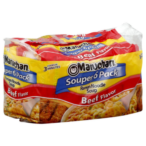 Maruchan Ramen Noodle Soup, Beef Flavor