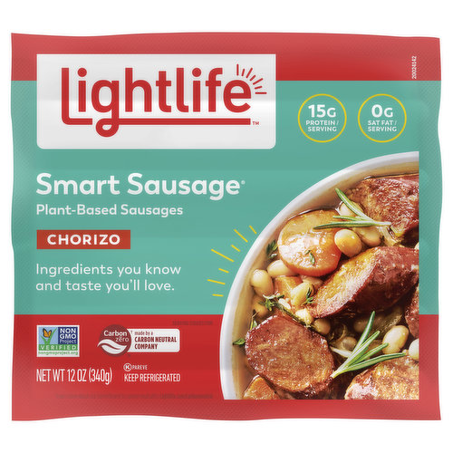 Lightlife Smart Sausage, Chorizo