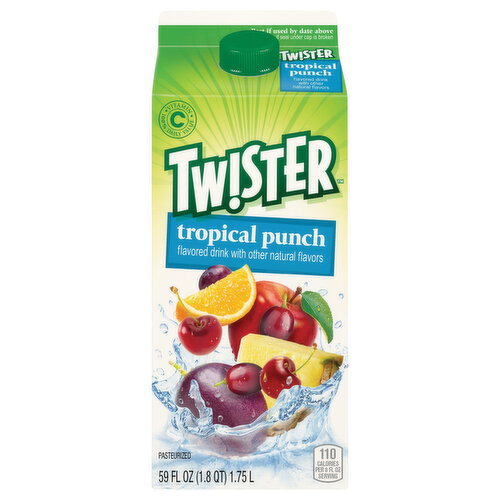 Twister Flavored Drink, Tropical Punch