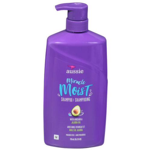 Aussie Shampoo, with Avocado & Jojoba Oil