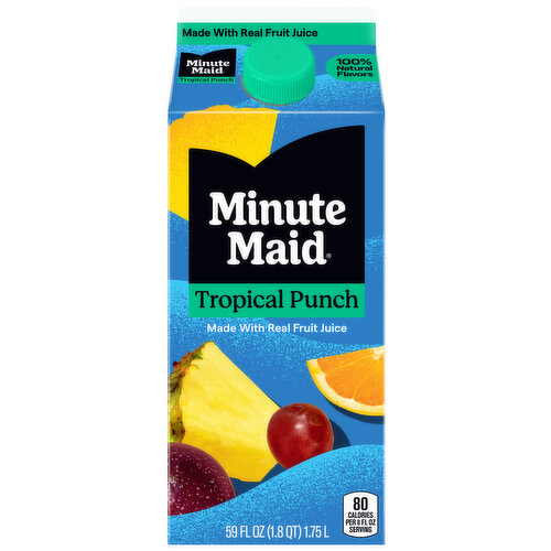 Minute Maid  Tropical Punch Carton