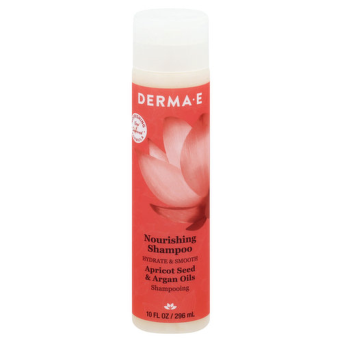 Derma E Shampoo, Nourishing, Apricot Seed & Argan Oils