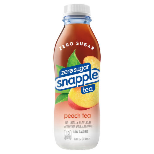 Snapple Tea, Zero Sugar, Peach