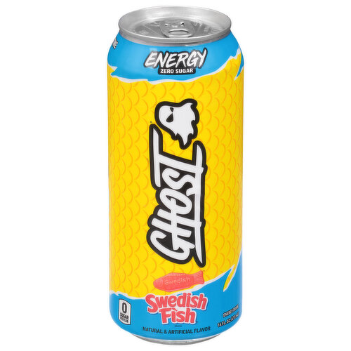 Ghost Energy Drink, Zero Sugar, Swedish Fish