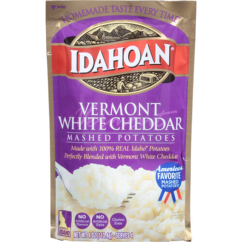 Idahoan Vermont White Cheddar Mashed Potatoes