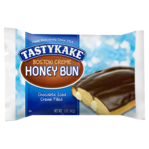 Tastykake Honey Bun, Boston Creme