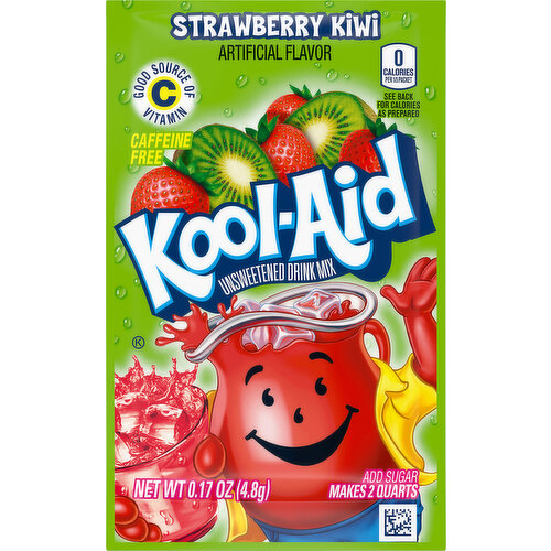 Kool-Aid Strawberry Kiwi Unsweetened Drink Mix