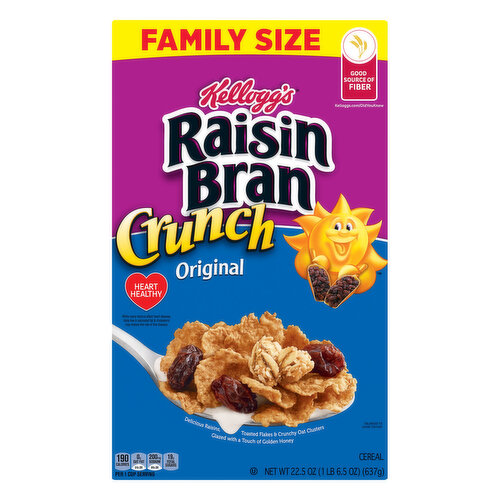 Raisin Bran Cereal, Original, Family Size