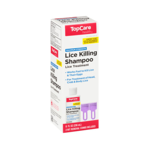 Topcare Maximum Strength Lice Killing Shampoo