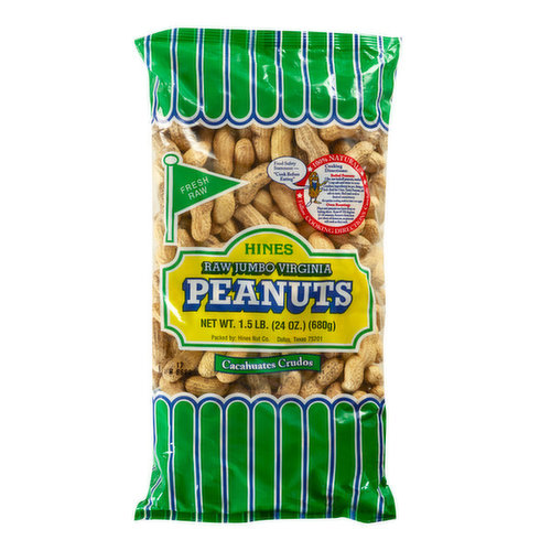 Hines Raw Jumbo Virginia Peanuts