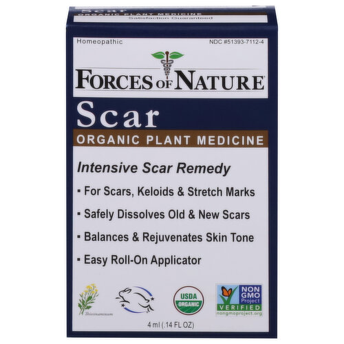 Forces of Nature Scar, Organic Plant Medicine