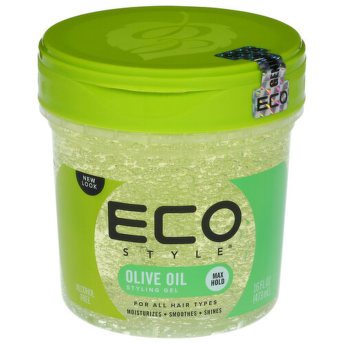 Eco Style Styling Gel, Olive Oil, Max Hold