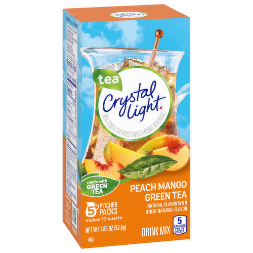 green tea with peach iced tea pitcher bags