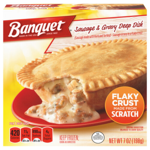 Banquet Sausage & Gravy Deep Dish