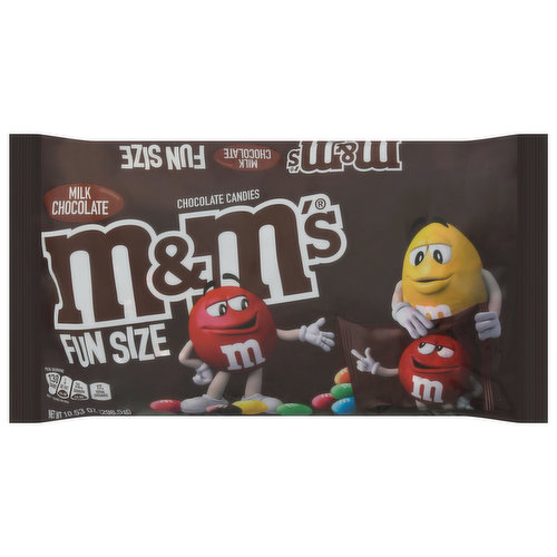 M&M's Chocolate Candies, Milk Chocolate, Fun Size