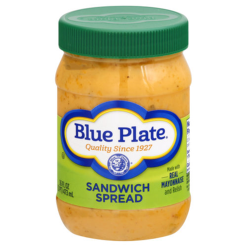 Blue Plate Sandwich Spread