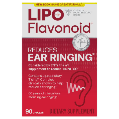 Lipo Flavonoid Ear Ringing, Caplets