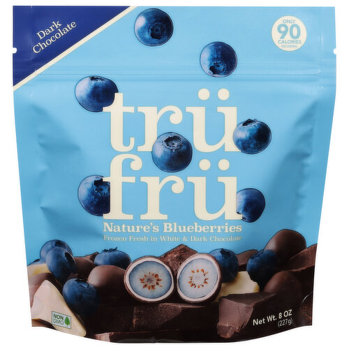 Tru Fru Nature's Blueberries, Dark Chocolate