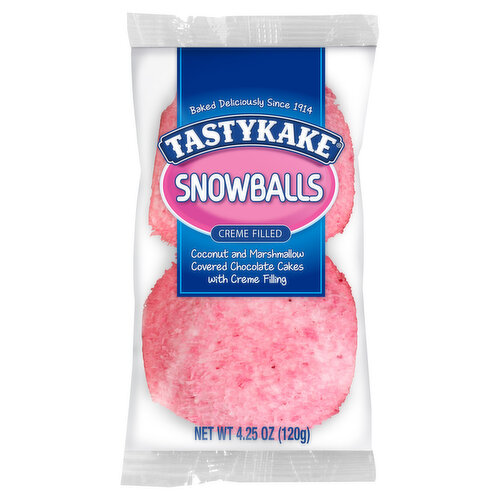 Tastykake Snowballs, Creme Filled