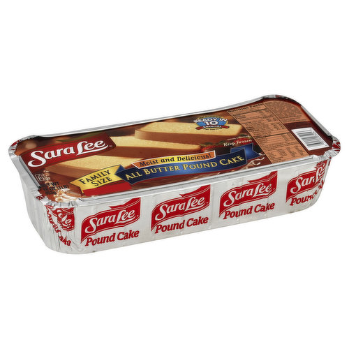 Sara Lee All Butter Pound Cake, 10.75 oz - Gerbes Super Markets