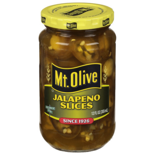 Mt Olive Peppers, Jalapeno Slices