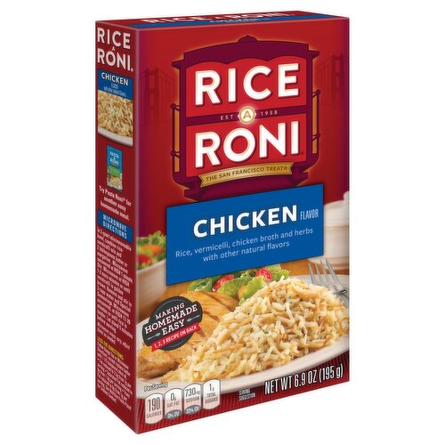 Rice-A-Roni Food Mix, Chicken Flavor