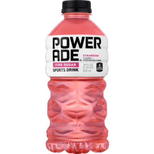 Powerade Sports Drink, Zero Sugar, Strawberry