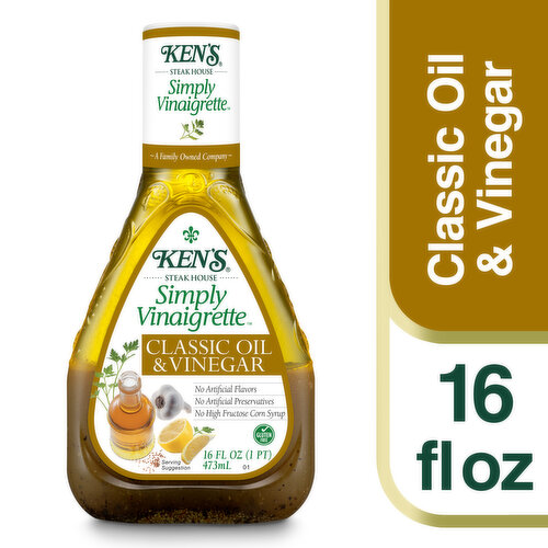 Ken's Steak House Dressing, Classic Oil & Vinegar