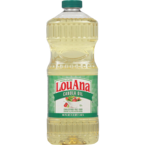 LouAna Canola Oil, 100% Pure