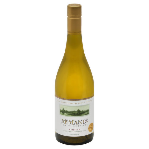 McManis Family Vineyards Viognier, California, Vintage 2011